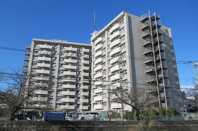 建て替え前「横浜井土ヶ谷共同ビル」