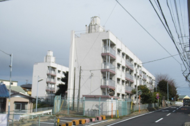 建て替え前「栗田谷団地」