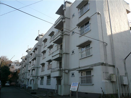 改修前：桜ヶ丘共同住宅（1954年竣工）