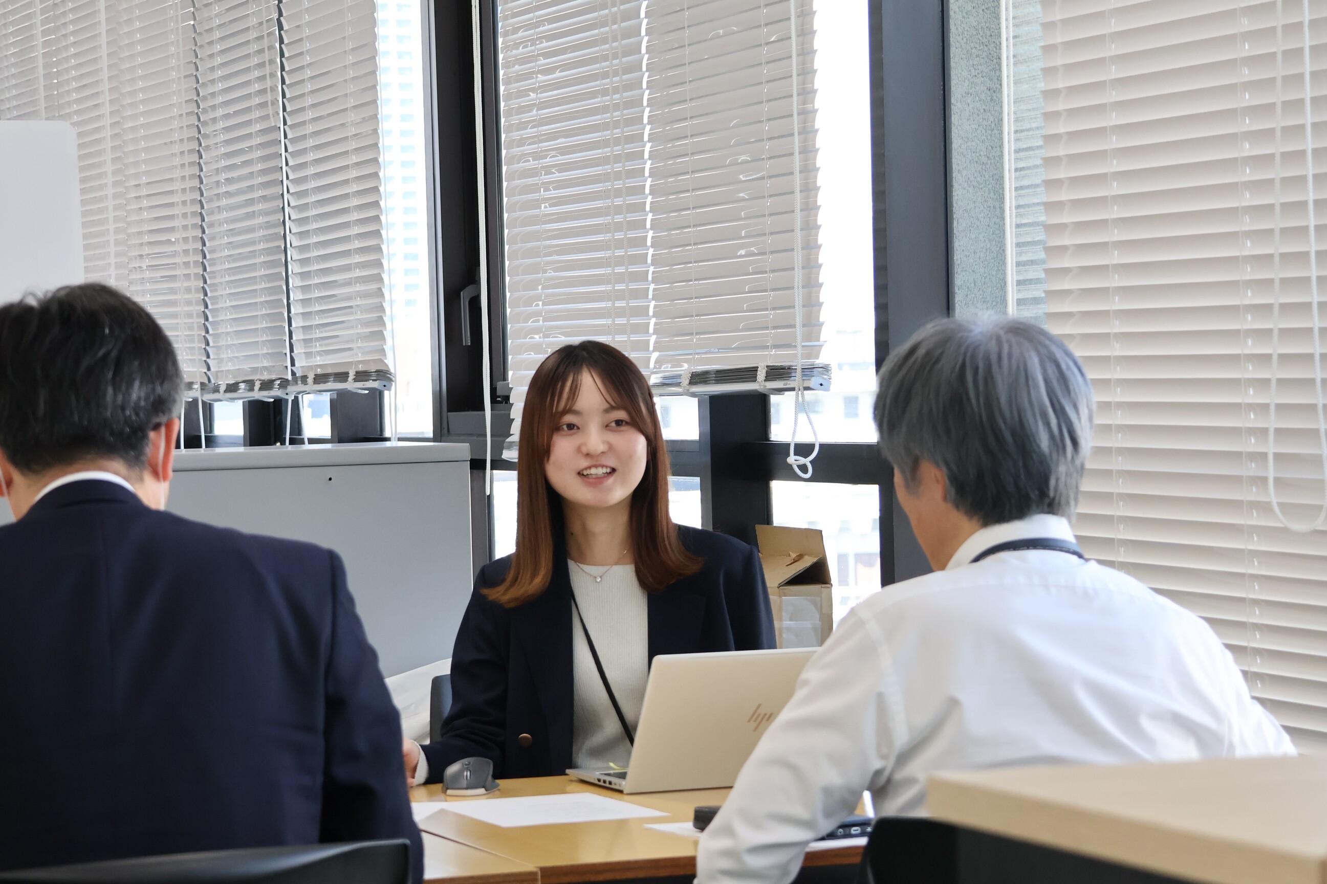 会議中の写真